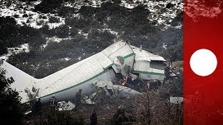 Algérie  le crash de lavion militaire Hercules C130 fait au moins 77 morts [upl. by Janeva]