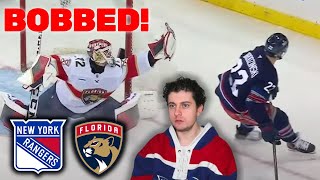 Panthers DEFEAT Rangers  NYR Fan Reaction [upl. by Averill]