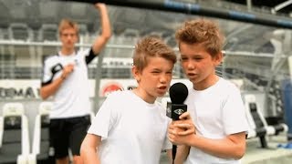 Marcus amp Martinus  RBK fotballskole 2012 [upl. by Gunn]