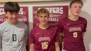 Newburyport Clippers Vs North Reading Hornets 102522 Boys Varsity Soccer [upl. by Rowen939]