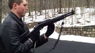 Airsoft ShellEjecting Gas M1014  Benelli M4 Live Fire [upl. by Shoshana762]