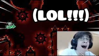 Top 5 Funniest FAILS amp REACTIONS in Geometry Dash [upl. by Eetsirk]