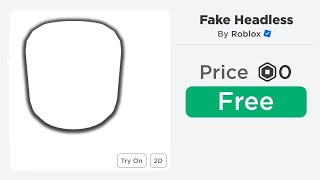 How To ACTUALLY Get FREE HEADLESS On ROBLOX MAY 2024 [upl. by Eserehs]