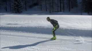 Sci Fondo  Tecnica Classica  XC SKI  Cross Country Skiing  Classic Technic  2014 [upl. by Eylloh]