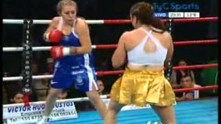 Victoria BUSTOS vs Yohanna ALFONZO  Full Fight  Pelea Completa [upl. by Alpert]