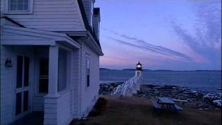 Maine Lighthouse  Marshall Point Light  Early Morning [upl. by Raye]