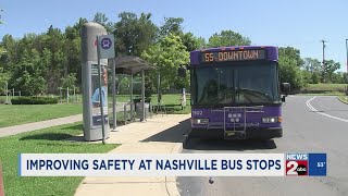 Improving safety at Nashville bus stops [upl. by Enenstein]