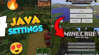 7 Java settings for minecraft pe  Toonplayz890 Minecraft [upl. by Ived822]