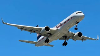 AVIONES VOLANDO IMPRESIONANTE MENTE BAJO PARA ATERRIZAR EN EL AEROPUERTO LAS AMERICAS SDQ  plane [upl. by Latsyrcal52]