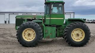 1982 John Deere 8650 4WD Articulated Tractor  For Sale  June 18th [upl. by Zug]