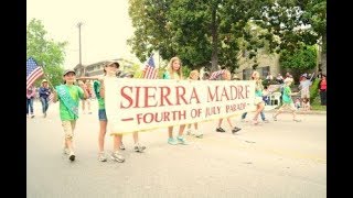 2018  Sierra Madre 4th of July Parade [upl. by Ecirtnuahs264]