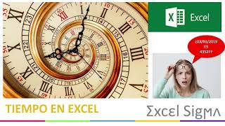 Tutorial fecha y hora en Excel ¿Son números ¿Por qué se ven raras cuando pegas como valor [upl. by Nrublim]