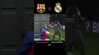 Hala Madrid o busca barća 🤍 football halamadrid barca mbappe [upl. by Annawek973]