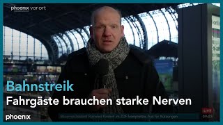 Sven Rieken zum Bahnstreik am 100124 [upl. by Llyrehc]