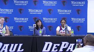 DePaul WBB vs Mercyhurst Press Conference  Nov 6 [upl. by Crosley845]