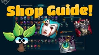 The League Shop Explained A Beginners Guide to League of Legends items 2023 [upl. by Akenehs]