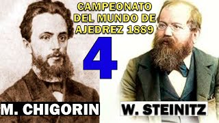 STEINITZ RESURGE Y SE IMPONE 🌟 ¡ASÍ VENCIÓ A CHIGORIN EN LA CUARTA PARTIDA DEL MUNDIAL 1889 [upl. by Dennis]