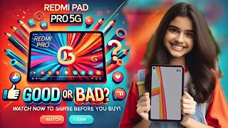 Redmi Pad Pro 5G Watch Now to Get the Insights Before You Buy Good or Bad [upl. by Dnalkrik116]