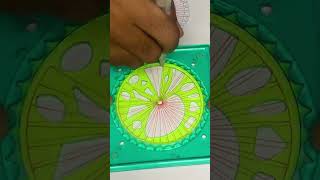 Enjoy this spirograph design spirograph art viralvideo spirographdesignpattern satisfying [upl. by Eseyt]