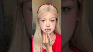 Thick lip shade tutorial douyin makeup [upl. by Sesilu781]