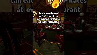 FREE MEALS FOR PIRATES vrchat vrgaming onepiece [upl. by Artapoelc]