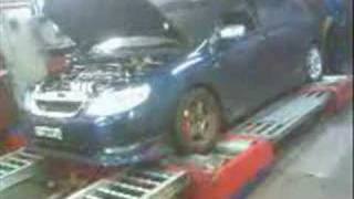 Toyota 2zz Corolla on the Dyno  Full Clip [upl. by Enrichetta48]