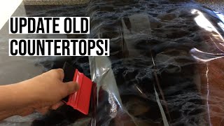 How to update a countertop with dcfix selfadhesive films [upl. by Elakram]