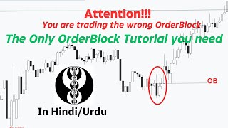 The REAL OrderBlock  ICT Concepts  in HindiUrdu [upl. by Rubetta]