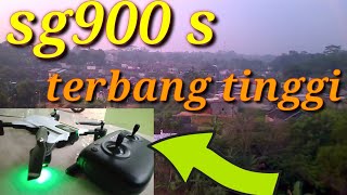 DRONE SG900 S TERBANG PAGI HARI LIHAT PEMANDANGAN [upl. by Isadora]