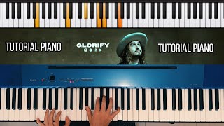 Jordan Feliz  quotGlorifyquot  TUTORIAL PIANO 🎹 [upl. by Victory200]