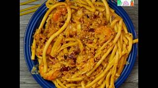 Pasta con Camarones al Chipotle [upl. by Jann]