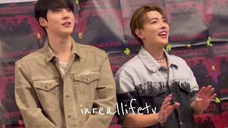 Ateez Hello 82 Fansign LA  220820 [upl. by Nelo108]