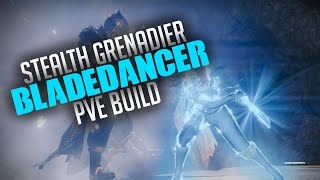 Destiny Bladedancer Stealth Grenadier PVE Build [upl. by Ursa376]