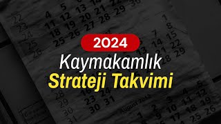 2024 KAYMAKAMLIK Sınavı  Çalışma Strateji  Yol Haritası [upl. by Eilyak]