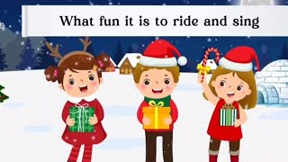 Jingle Bells Christmas Song Nursery Rhymeskidslearning [upl. by Nahgam]