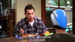 Two and a half men Charlie y Esmeralda Sub en español 22 [upl. by Pete]