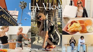 【LA vlog】友達と過ごす充実したLAでの7日間🌴🍦カフェ購入品紹介風邪ひいた話 [upl. by Hassett]