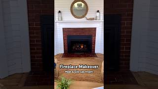 Fireplace Makeover with a Heat amp Glo Gas Insert l Fireplace Insert Installation [upl. by Slosberg]