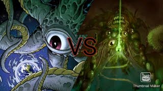 Shuma Gorath vs Yog Sothoth [upl. by Ailefo]