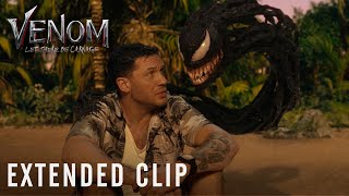 VENOM LET THERE BE CARNAGE Extended Deleted Clip  Beach [upl. by Maximo]