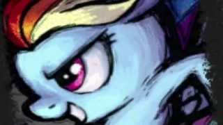 CES PONEYS NE SONT PAS BON POUR MA SANTE MENTALE MLP  Fighting is Magic tribute edition [upl. by Ahsinak371]