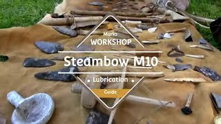 Steambow Stinger M10 Pistol Crossbow Lubrication Guide [upl. by Chance49]