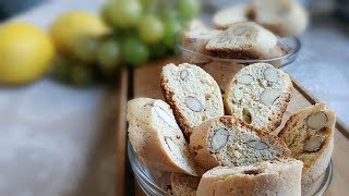 cantucci con le mandorle fatti in casa ricetta facile [upl. by Lynnea]