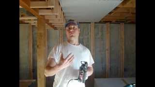 Drywall Tip Cutting out Can Lights [upl. by Omrelliug]