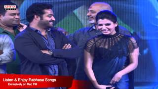 Rabasa Audio Launch By Rajamouli amp VVVinayak  Jr NTR Samantha Pranitha  Rabhasa [upl. by Melak605]