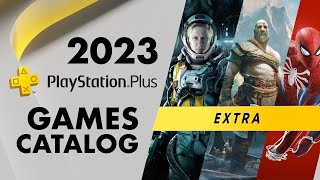 PlayStation Plus Extra Games Catalogue  All Games List 2023 AZ [upl. by Flavius]