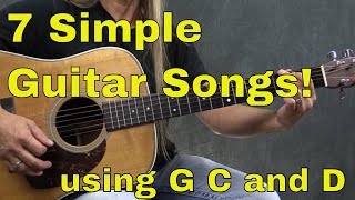 7 Easy Songs With 3 Guitar Chords  Steve Stine  GuitarZoomcom [upl. by Bradly]