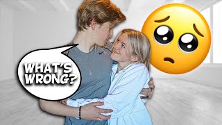 I CANT STOP HUGGING AND KISSING YOU PRANK ON MY BOYFRIEND Cute Reaction [upl. by Pomfrey675]