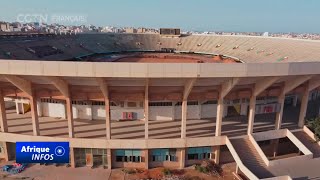 Avancée des travaux du projet de réhabilitation et de modernisation du stade Léopold Sédar Senghor [upl. by Owiat209]