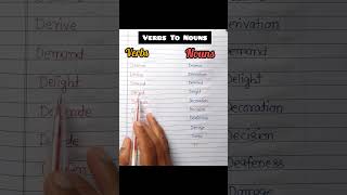 Unlock the Secret Transform Verbs into Nouns [upl. by Yddeg98]